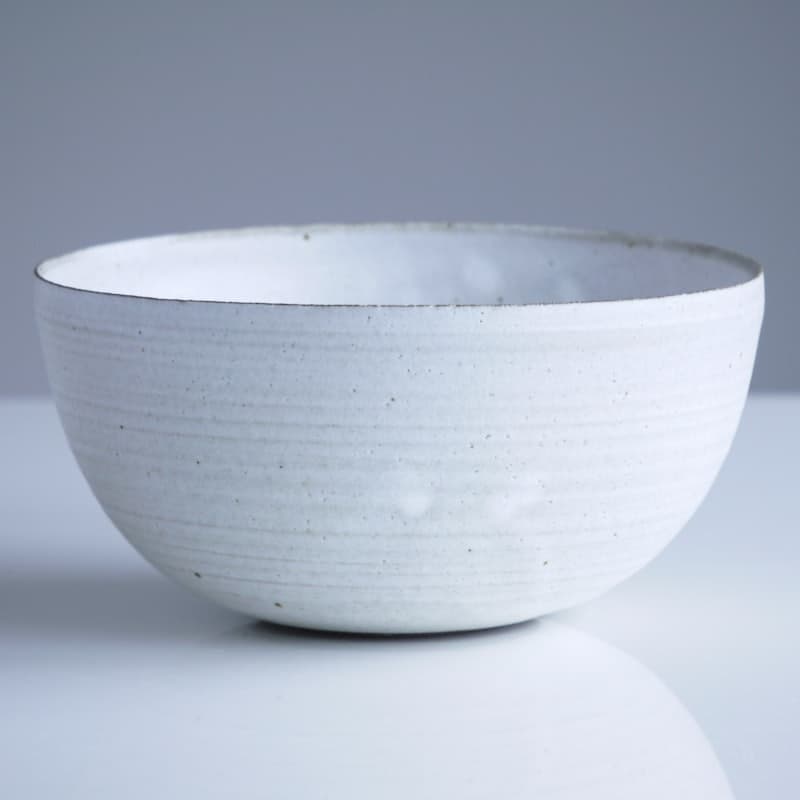 Bauhaus-Inspired Ceramic Bowl